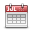 Calendar » Month View icon